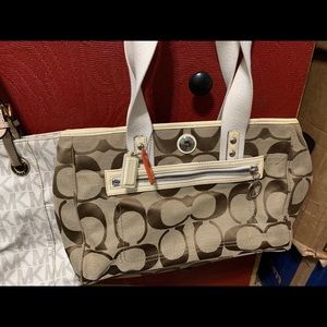 Coach hand bag
